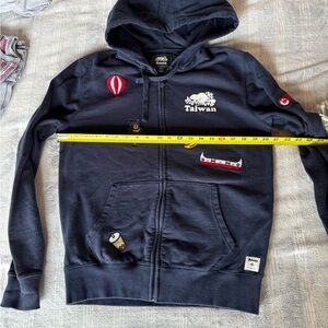 Roots Dark Blue Hoodie Taiwan